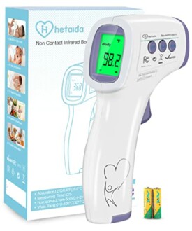 Digital Thermometer for Adults and Kids - No Touch Forehead Thermometer Review